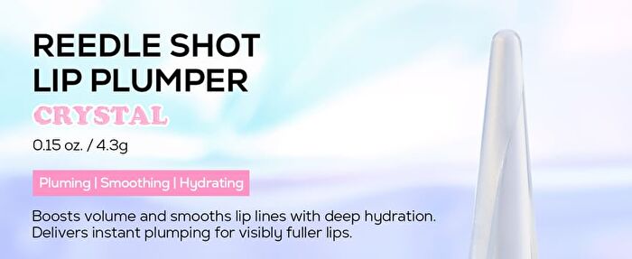 Vt Reedle Shot Lip Plumper Crystal - 4.3g