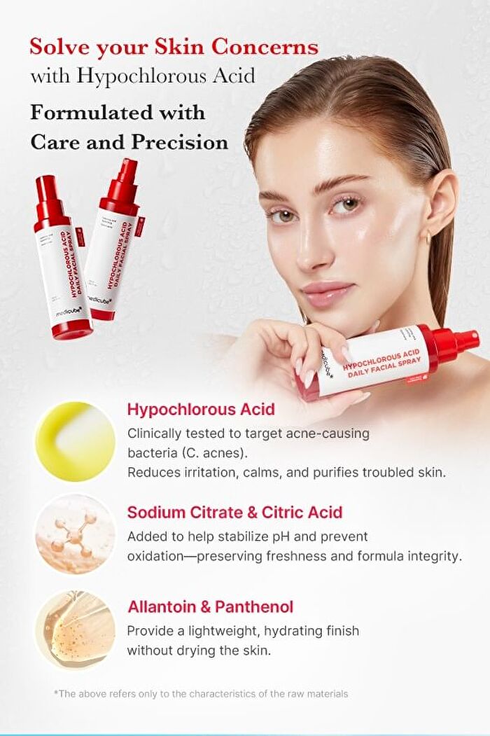 Hypochlorous Acid Daily Facial Spray - 125ml