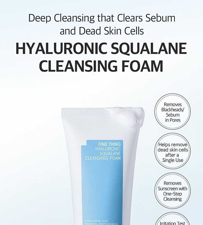Hyaluronic Squalane Cleansing Foam - 120ml