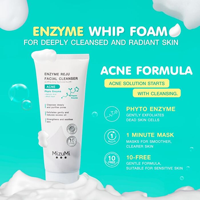 Enzyme Reju Facial Cleanser Acne - 100ml