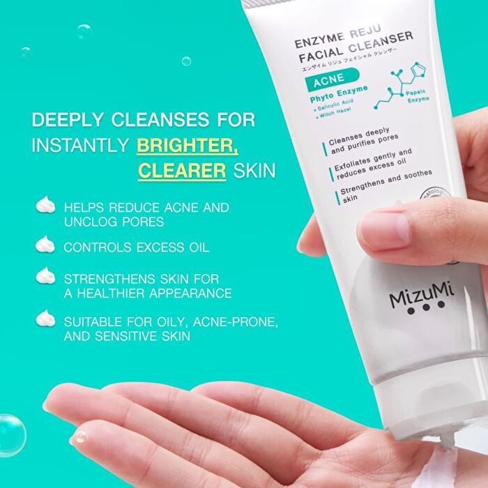 Enzyme Reju Facial Cleanser Acne - 100ml