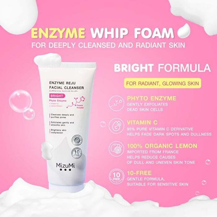 Enzyme Reju Facial Cleanser Bright - 100ml