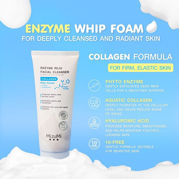 Enzyme Reju Facial Cleanser Collagen - 100ml