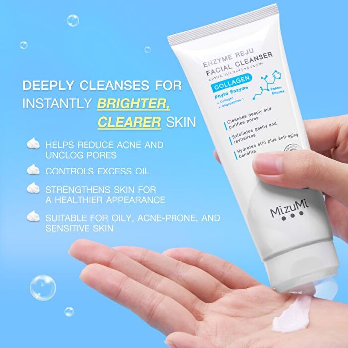 Enzyme Reju Facial Cleanser Collagen - 100ml