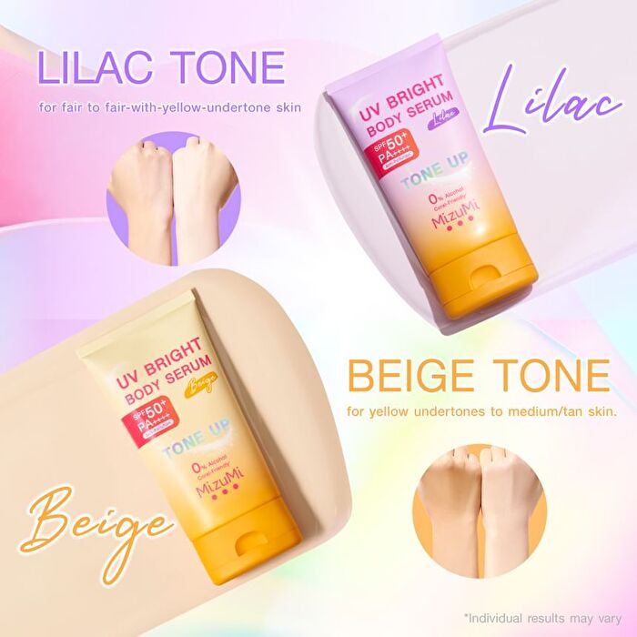 UV Bright Body Serum Lilac+ - 120g