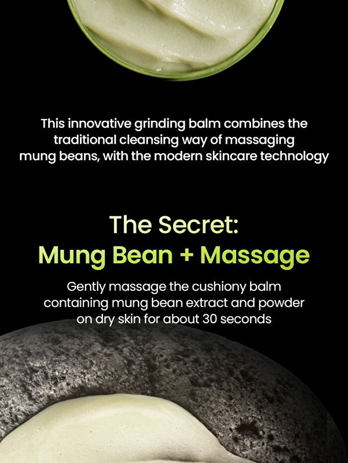 Mung Bean Pore Grinding Cleansing Balm - 2025 Version - 100ml