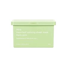 Abib Heartleaf Calming Sheet Mask Daily Pick - 30 sheets