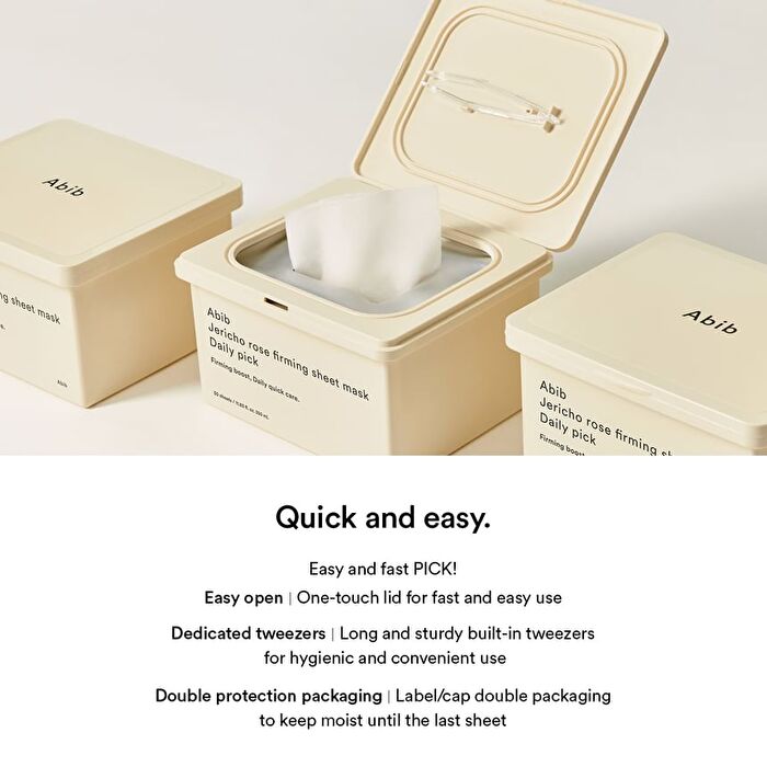 Jericho Rose Firming Sheet Mask Daily Pick - 30 sheets