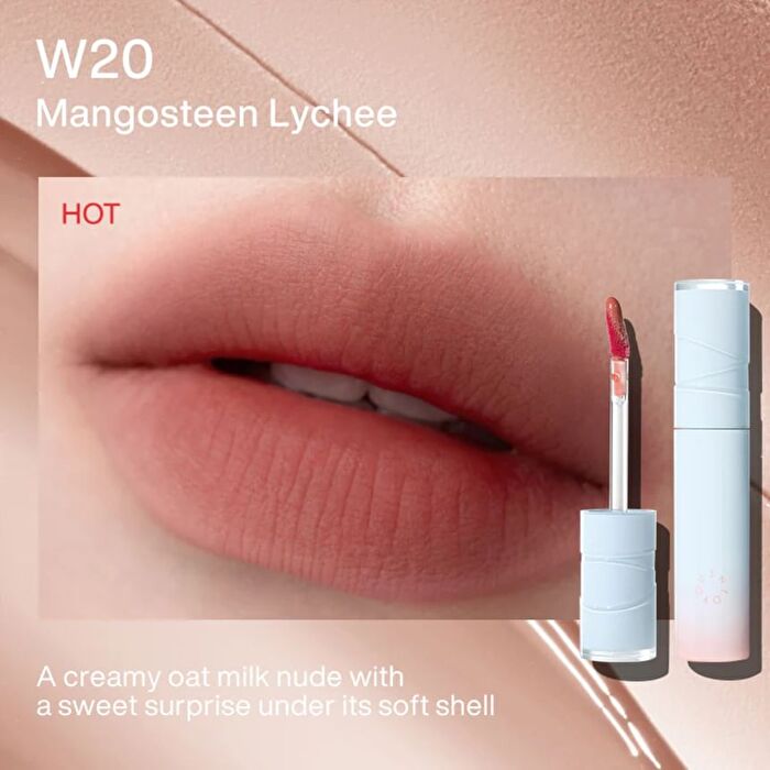 Into You Watery Matte Lip Gloss - 5 Colors - #W20 Mangosteen Lychee - 3g