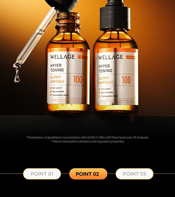 Wellage Hyper Toning Glowy Ampoule - 30ml