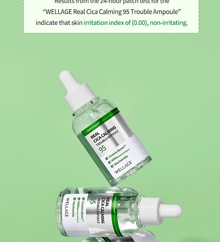 Wellage Real Cica Calming 95 Trouble Ampoule - 50ml