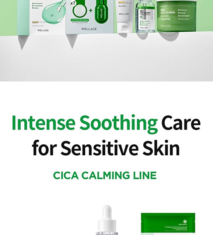 Wellage Real Cica Calming 95 Trouble Ampoule - 50ml