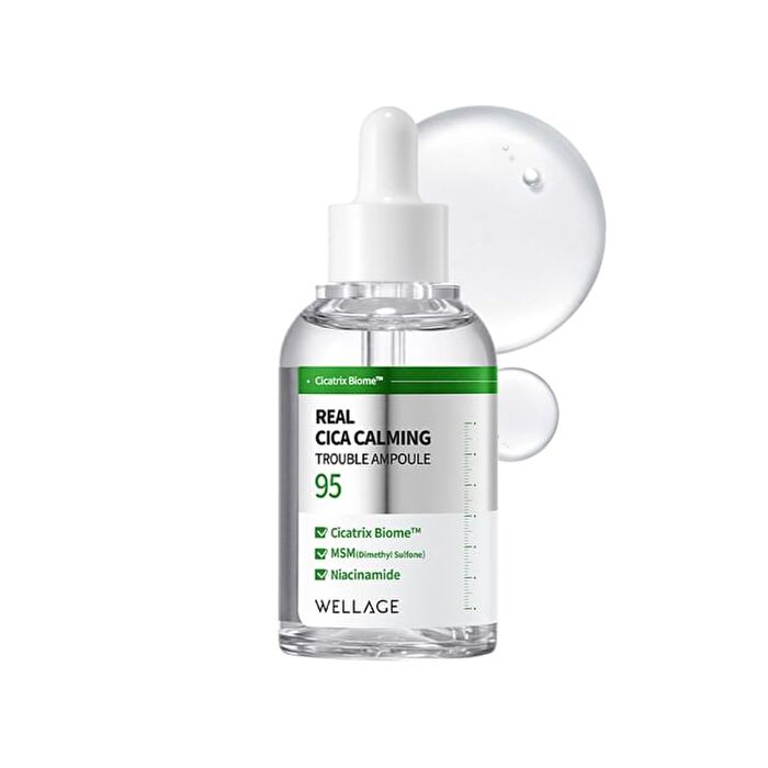 Wellage Real Cica Calming 95 Trouble Ampoule - 50ml