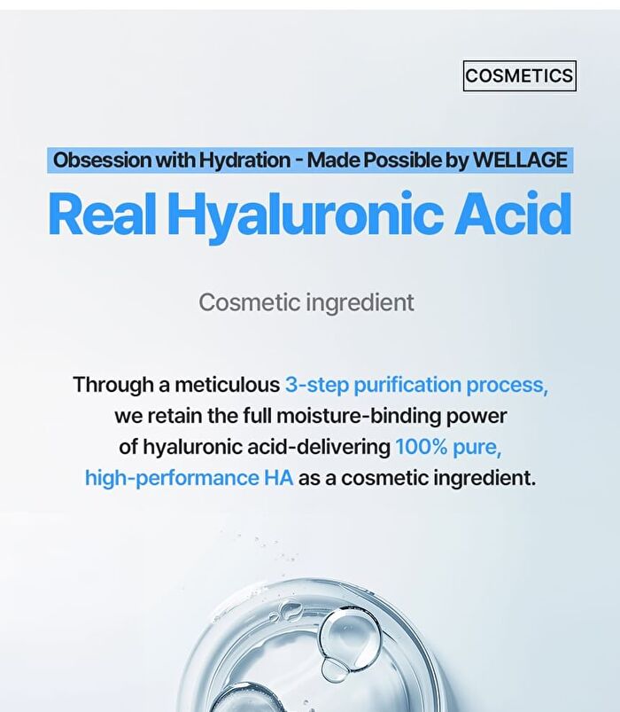 Wellage Real Hyaluronic Blue Sun Cream - 50ml