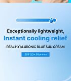 Wellage Real Hyaluronic Blue Sun Cream - 50ml