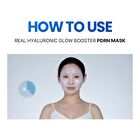 Wellage Real Hyaluronic Glow Booster PDRN Mask - 38g x 1 sheet