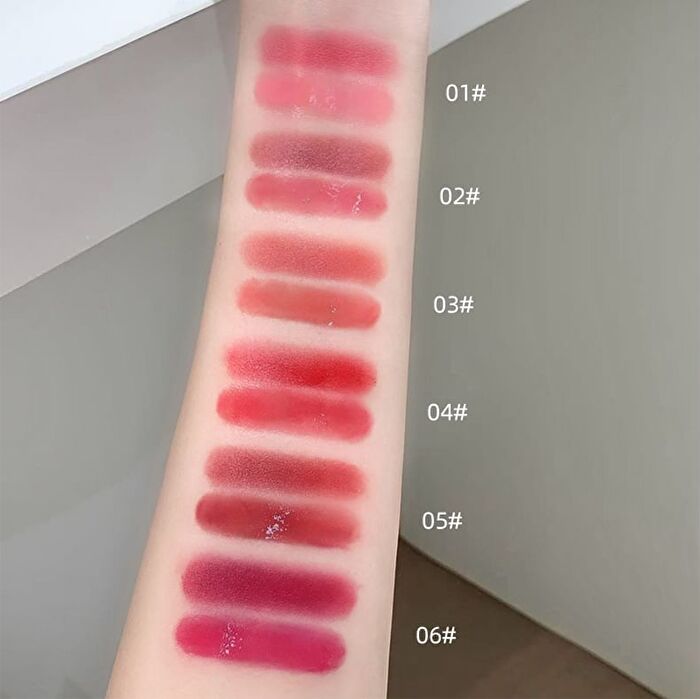 Double-Effect Velvet Mist Moisturing Liquid Lipstick - 6 Colors - #03 Peach - 10g