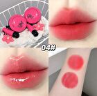 Double-Effect Velvet Mist Moisturing Liquid Lipstick - 6 Colors - #04 Strawberry Red - 10g