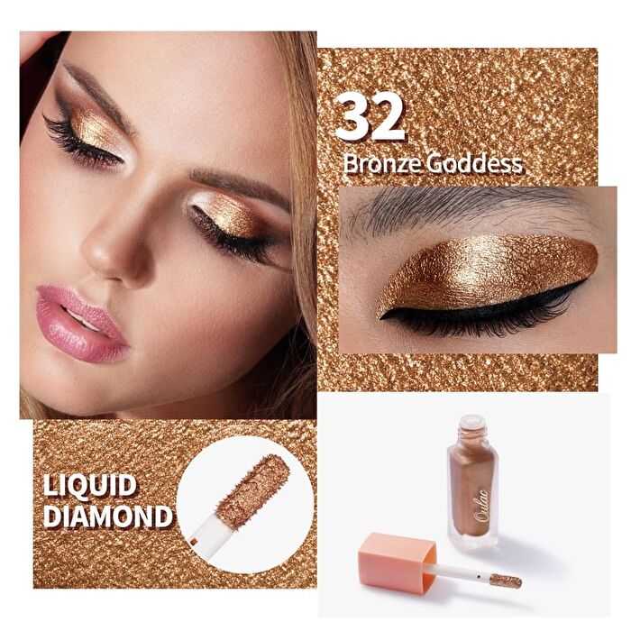 Liquid Diamond Eyeshadow - 21 Colors - #19 Starlets - 6.8g