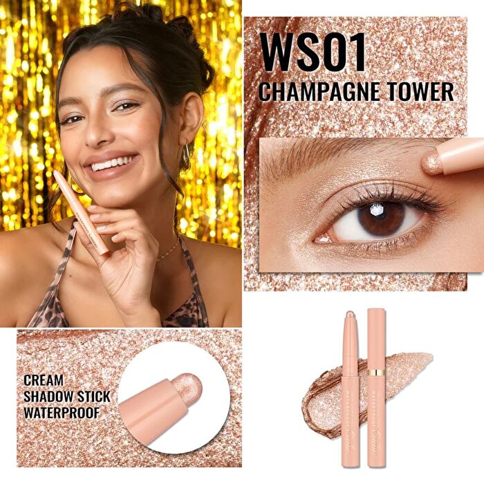 Cream Shadow Stick - 21 Colors - #WM03 Rose Dawn - 1.25g