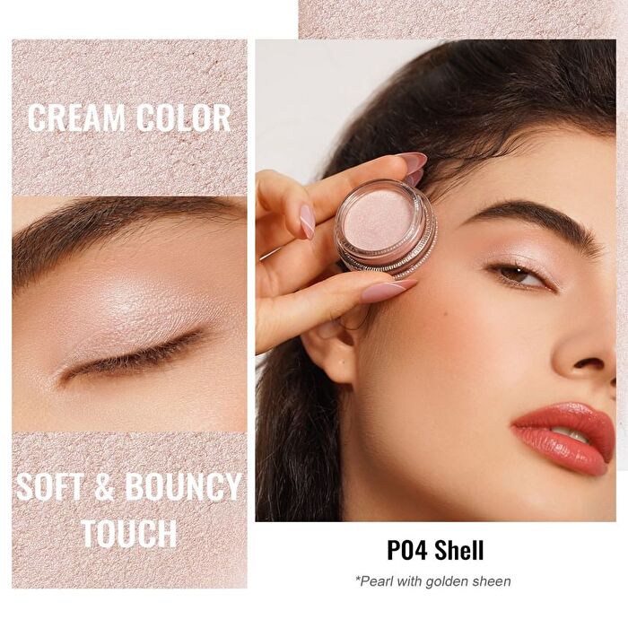 Cream Color Eyeshadow - 40 Colors - #06 Total Eclipse - 6g