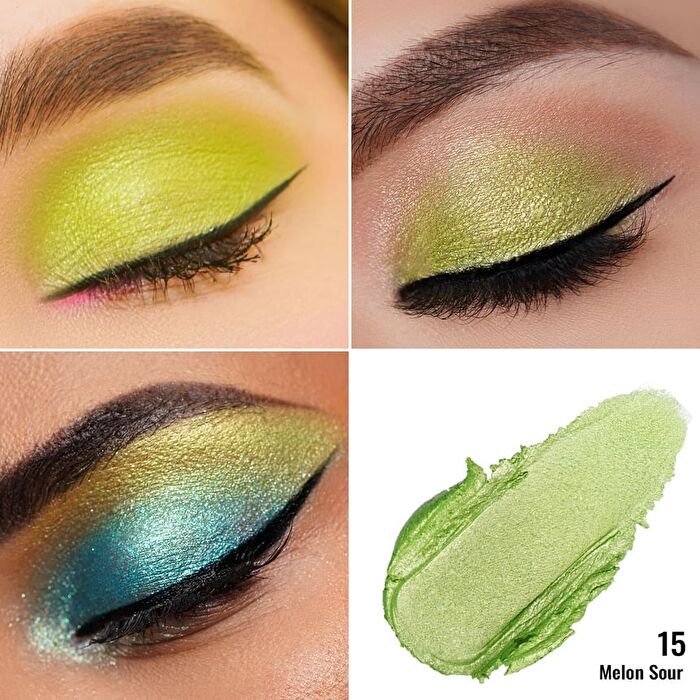 Cream Color Eyeshadow - 40 Colors - #16 Cyber Mint - 6g