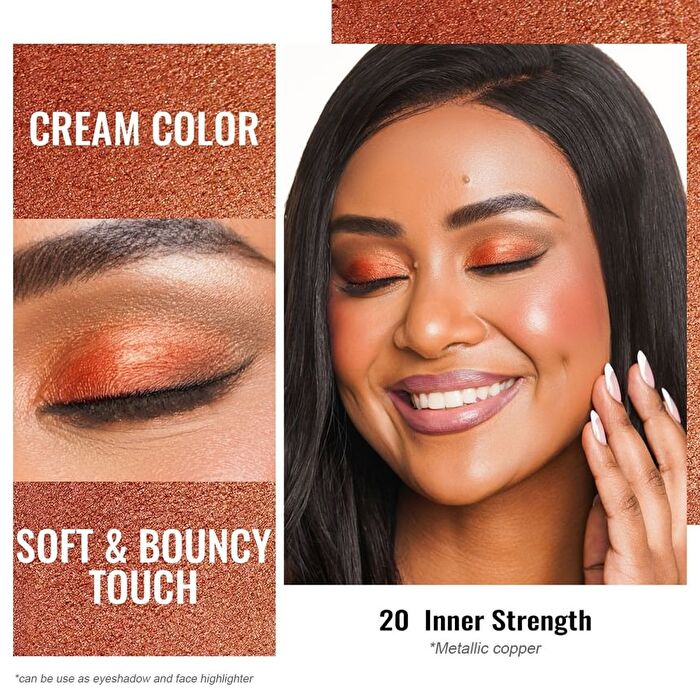 Cream Color Eyeshadow - 40 Colors - #23 Light Luxury - 6g