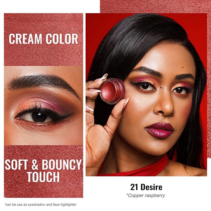 Cream Color Eyeshadow - 40 Colors - #24 Magic Spark - 6g