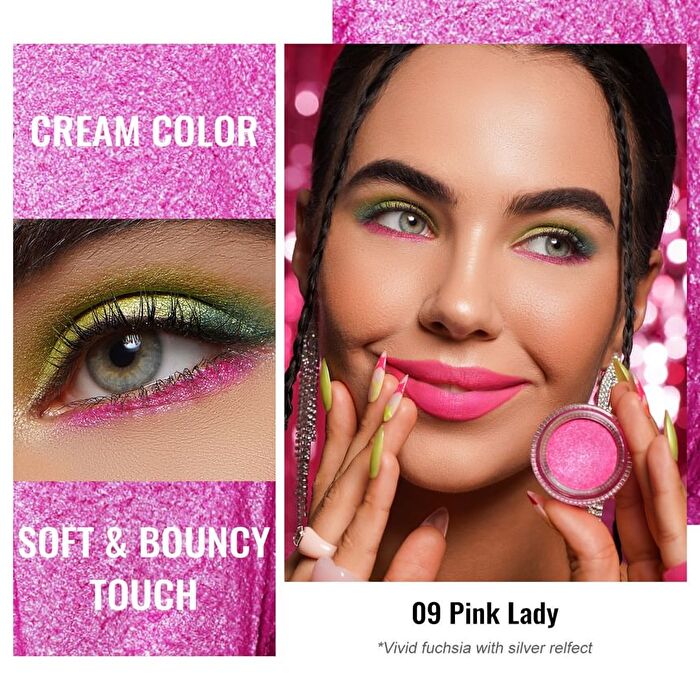 Cream Color Eyeshadow - 40 Colors - #CM07 Brown Suede - 6g