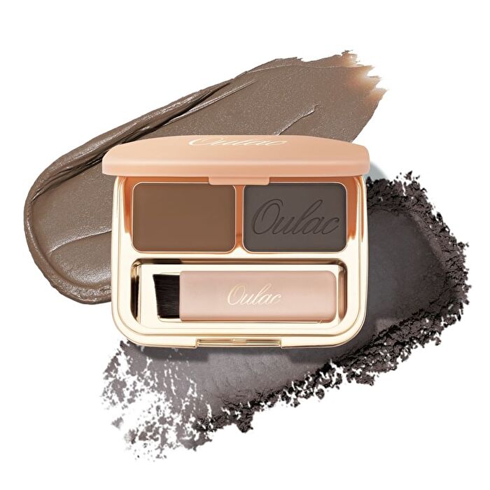 Brow & Eye Perfect Finishing Compact  - 6 Colors - #02 Ginger - 3.2g