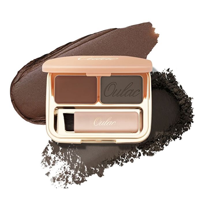 Brow & Eye Perfect Finishing Compact  - 6 Colors - #02 Ginger - 3.2g
