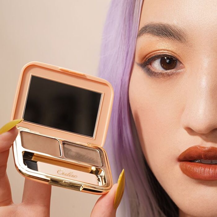 Brow & Eye Perfect Finishing Compact  - 6 Colors - #02 Ginger - 3.2g