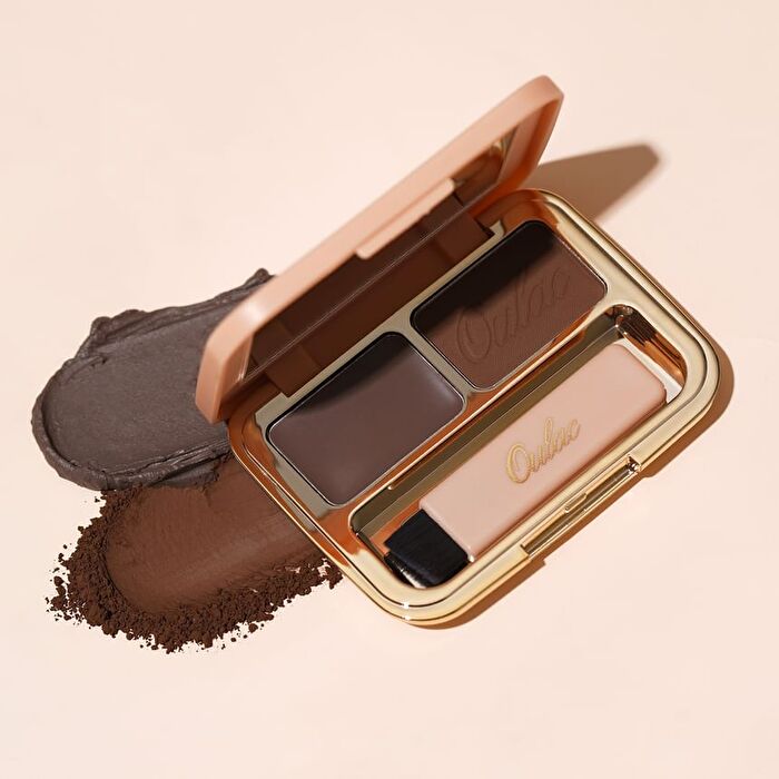 Brow & Eye Perfect Finishing Compact  - 6 Colors - #02 Ginger - 3.2g