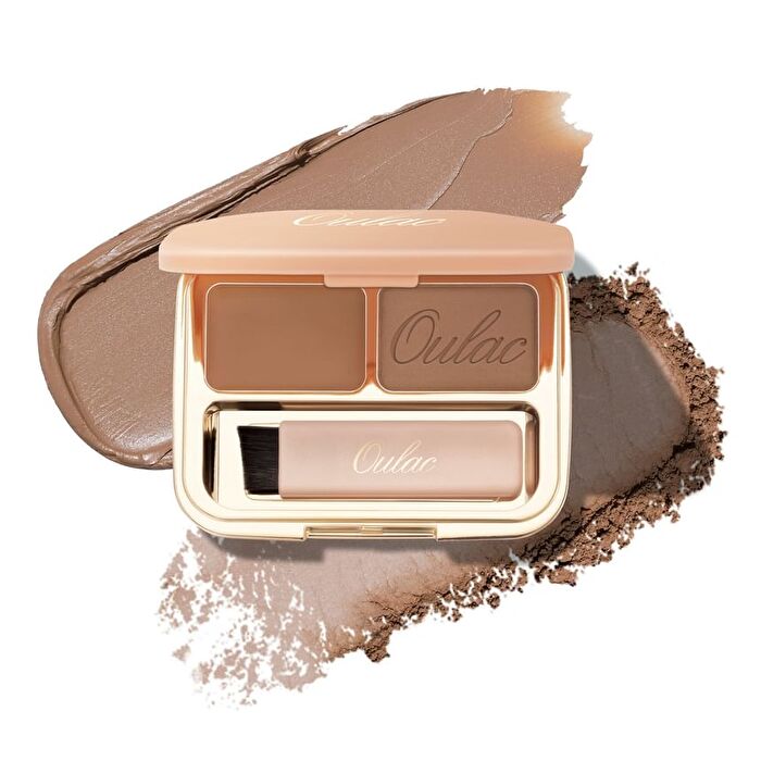 Brow & Eye Perfect Finishing Compact  - 6 Colors - #04 Taupe - 3.2g