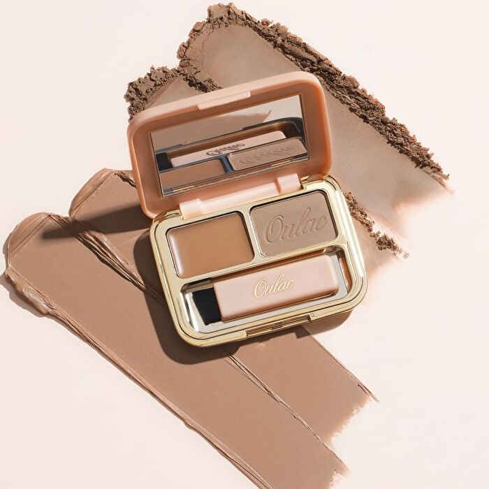 Brow & Eye Perfect Finishing Compact  - 6 Colors - #04 Taupe - 3.2g
