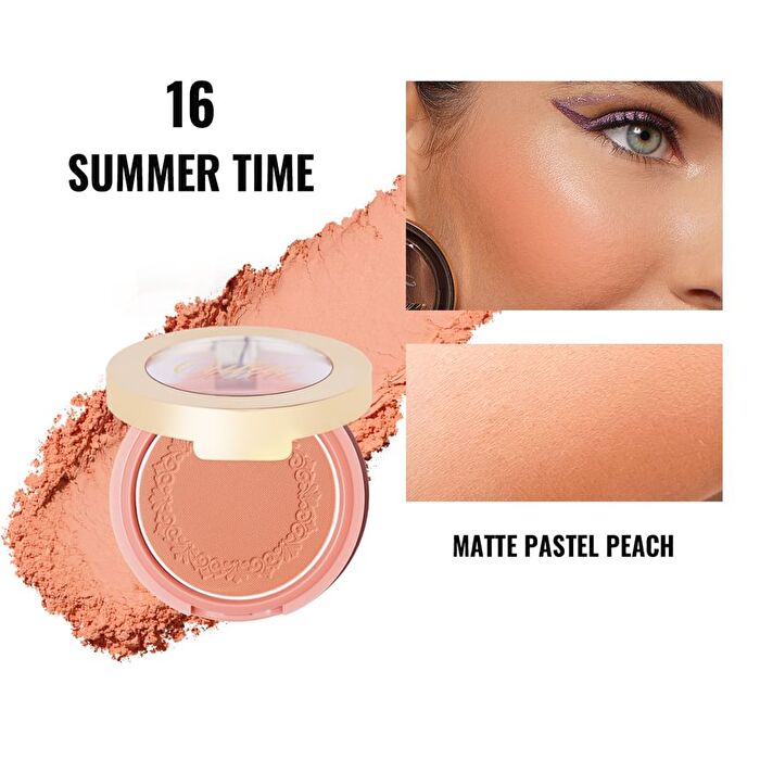Blush Mono : Soft Matte - 8 Colors - #02 Cheek To Cheek - 4.8g