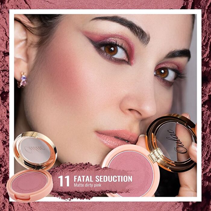 Blush Mono : Soft Matte - 8 Colors - #11 Fatal Seduction - 4.8g