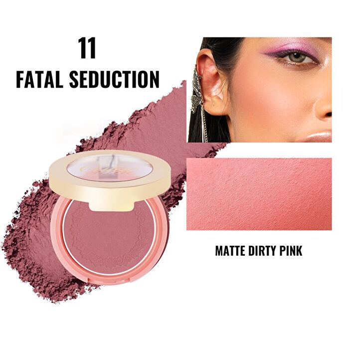 Blush Mono : Soft Matte - 8 Colors - #16 Summer Time - 4.8g
