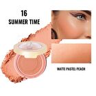 Blush Mono : Soft Matte - 8 Colors - #16 Summer Time - 4.8g