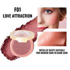 Blush Mono Frost : Reflective Shimmer - 8 Colors - #F03 Sweet Date - 4.8g