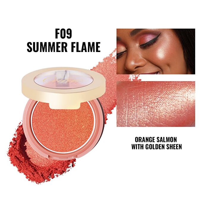 Blush Mono Frost : Reflective Shimmer - 8 Colors - #F06 Pinky Ice - 4.8g