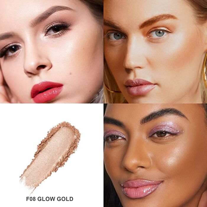 Blush Mono Frost : Reflective Shimmer - 8 Colors - #F08 Glow Gold - 4.8g