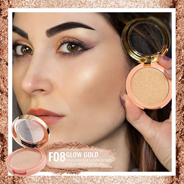 Blush Mono Frost : Reflective Shimmer - 8 Colors - #F09 Summer Flame - 4.8g