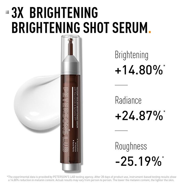 Peterson\'s Lab Vacuum-Sealed Brightening Serum - 15ml