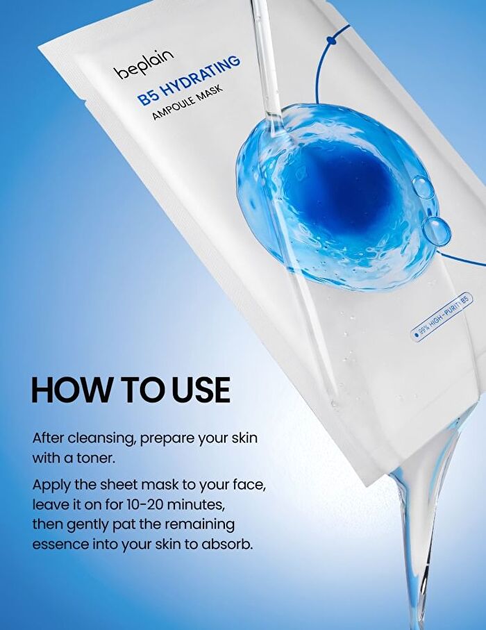 B5 Hydrating Ampoule Mask - 24ml x 1 sheet