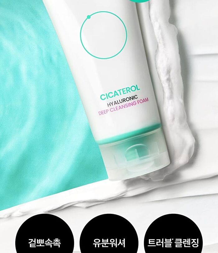Cicaterol Hyaluronic Deep Cleansing Foam - 120ml