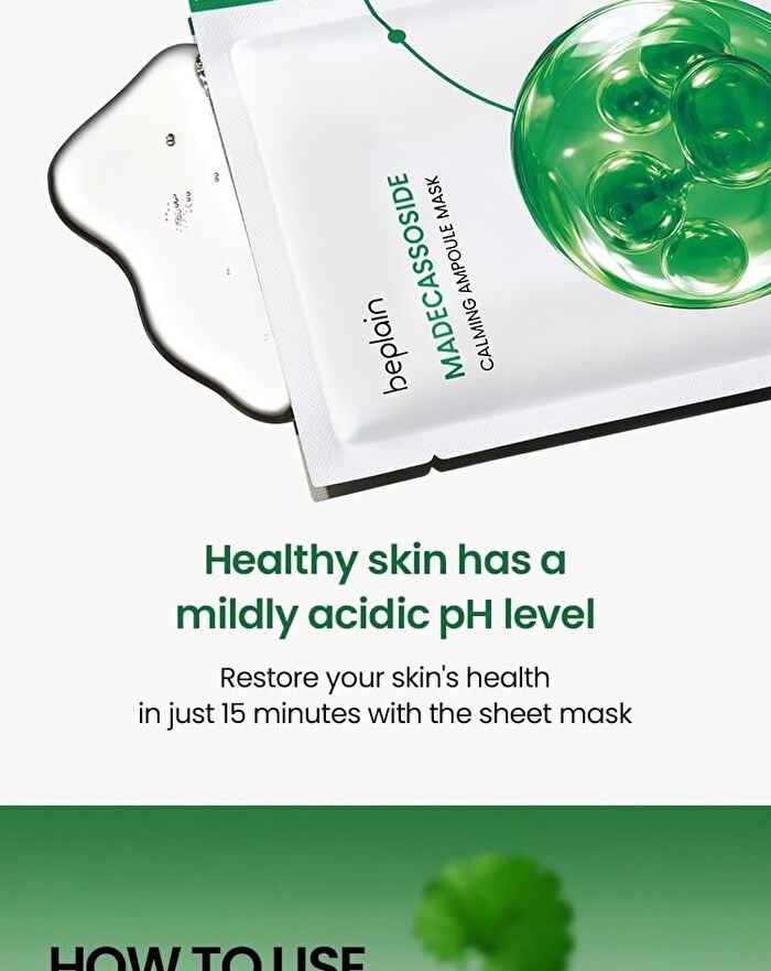 Madecassoside Calming Ampoule Mask - 24ml x 1 sheet