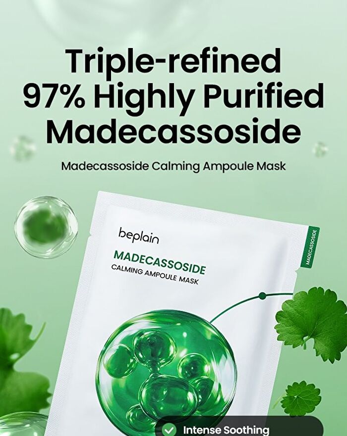 Madecassoside Calming Ampoule Mask Set - 24ml x 5 sheets