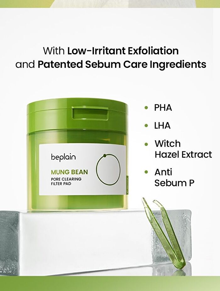 Mung Bean Pore Clearing Filter Pad Mini - 10 pads