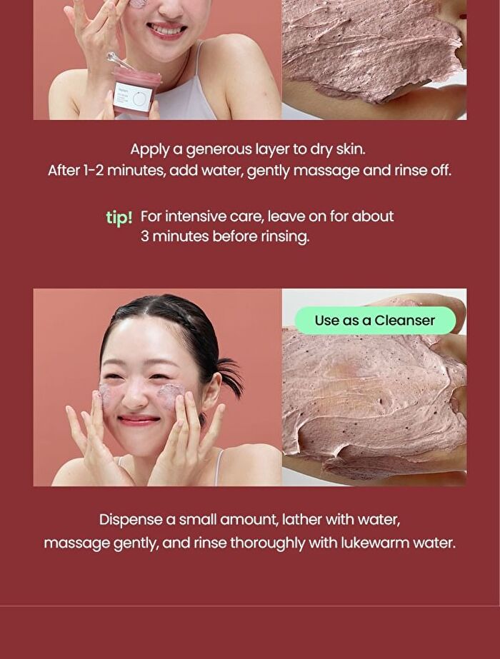 Red Bean Collagen Pack To Foam Cleanser - 100ml
